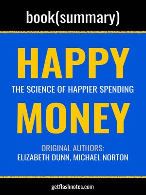 cover image of Book Summary: Happy Money
